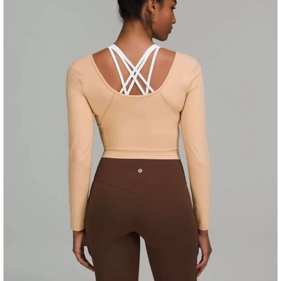 New! Lululemon Align Long Sleeve Crop, Size 10 - Picture 2 of 6